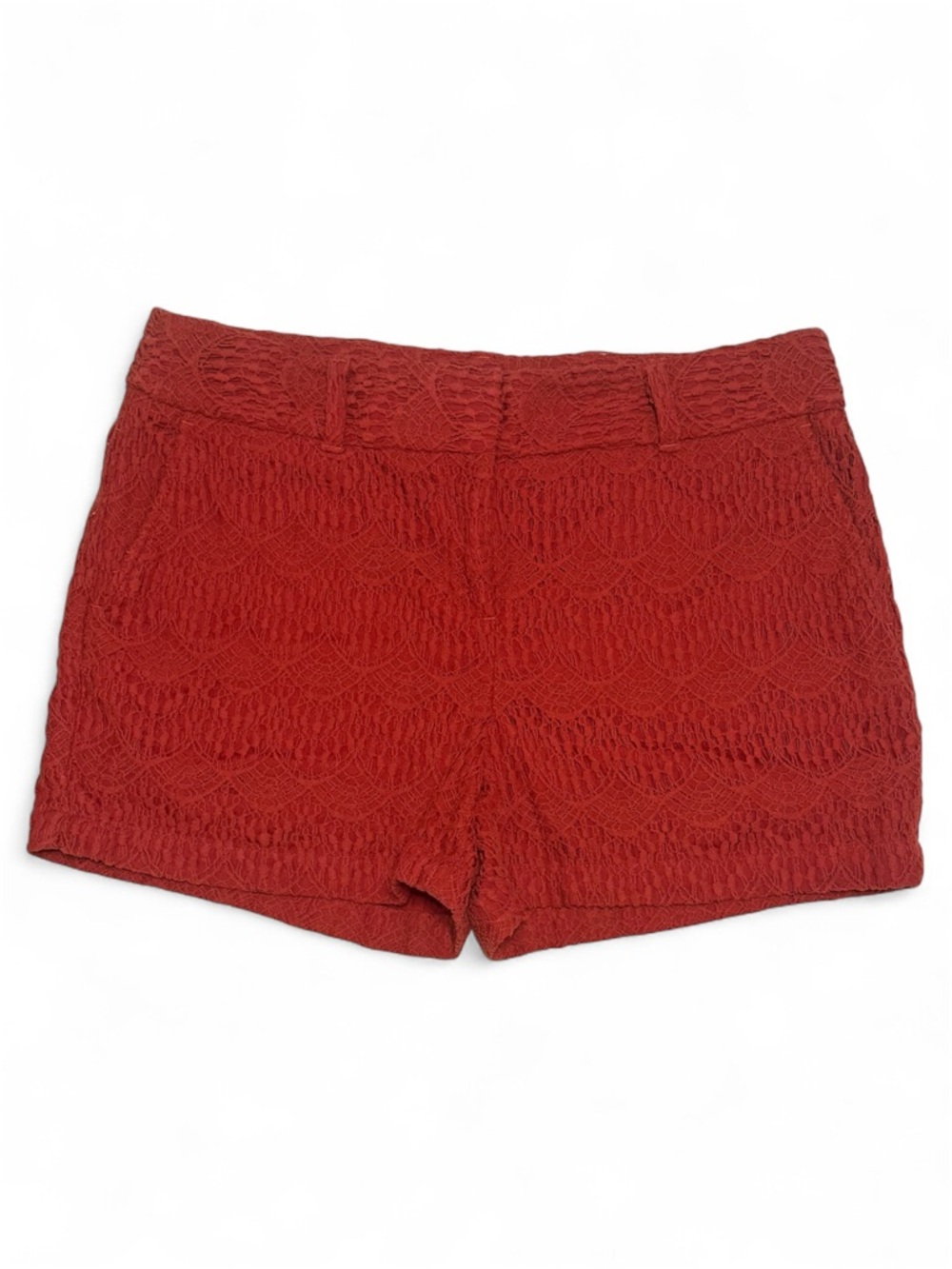 LOFT Rusty Orange Lace Women's Shorts